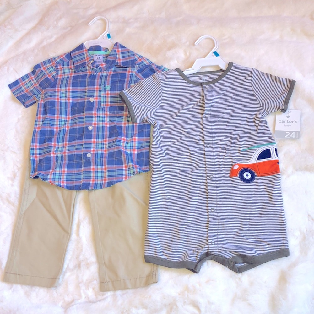 New (NWT)Boy 24 months Carter’s Bundle